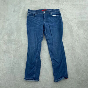 L.L. Bean Womens Straight Leg Jeans Size 10 Blend Blue 1345